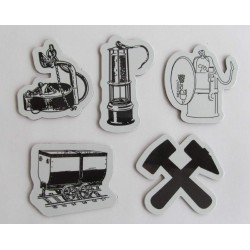 Magnet-Set "Bergbau"