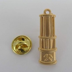 Pin Wetterlampe (goldfarben)