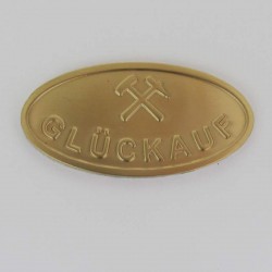 Plakette "Glückauf"