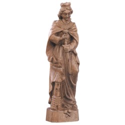 Sankt Barbara Statuette Holz